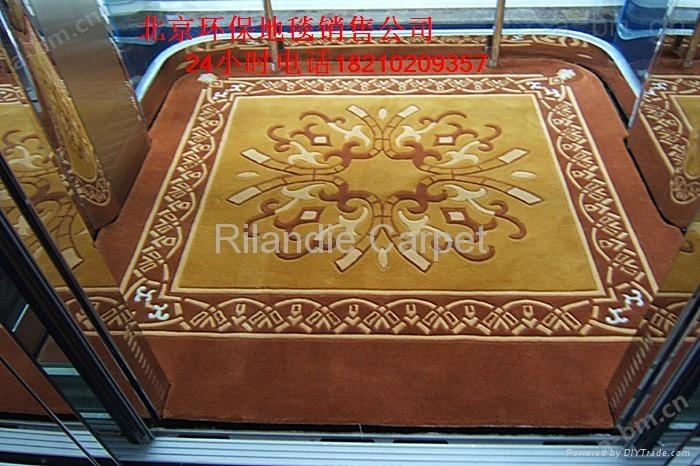 北京环保地毯可订织异型手工毯 手工地毯 羊毛地毯