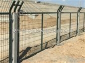 2000*3000公路铁路护栏网 双边丝边框包塑护栏网金属防护栅栏网片