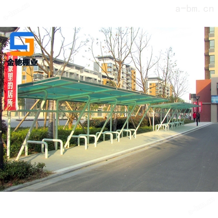 宁波厂家定制阳光板自行车棚